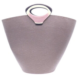 LOUIS VUITTON Epi Noctambule Handbag Tote Bag Purple Leather